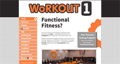 Desktop Screenshot of goworkout1.com