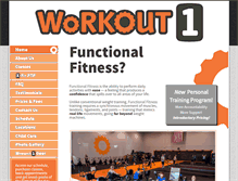 Tablet Screenshot of goworkout1.com